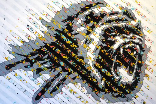 shoot the monkey 100x81