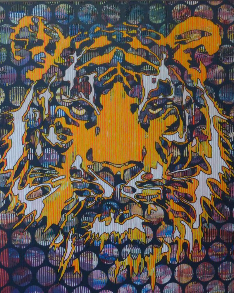 URANUS - 100x100cm