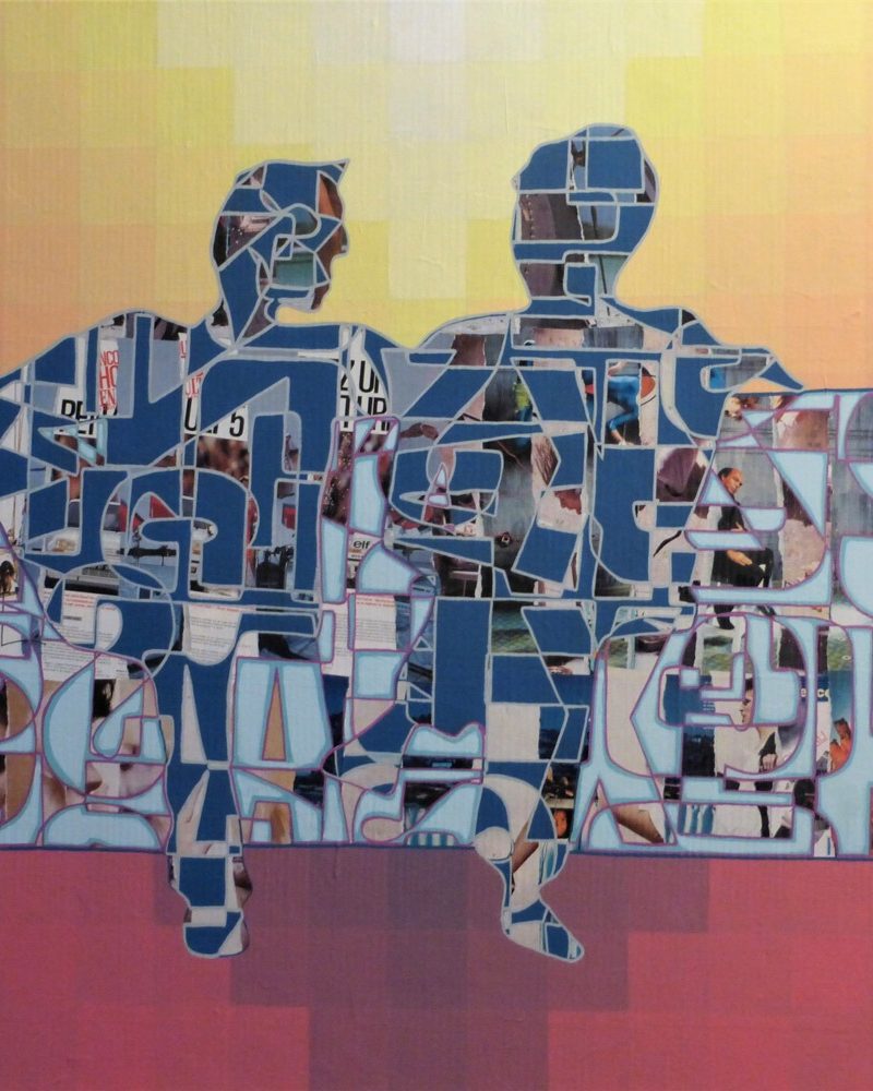 couple au canapé 130x97