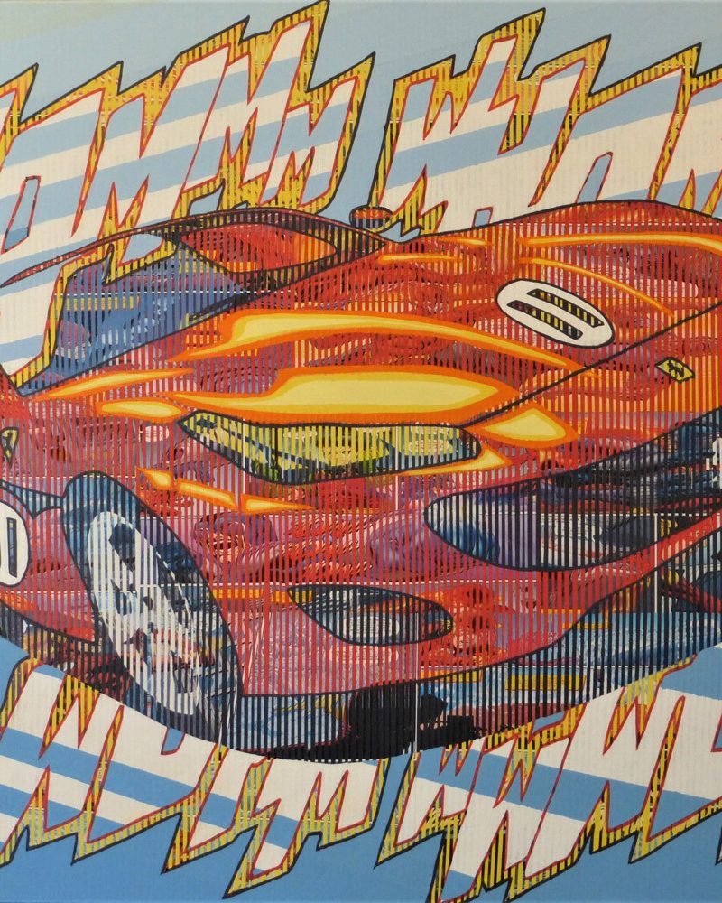 flash ferrari cab 100x81